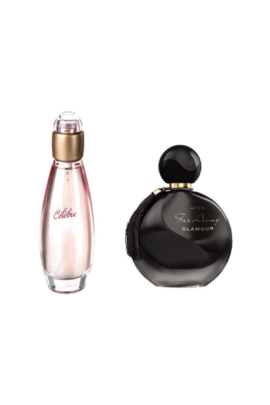 AVON Celebre Edt 50 Ml + Far Away Glamour Edp 50 Ml Kadın Seti