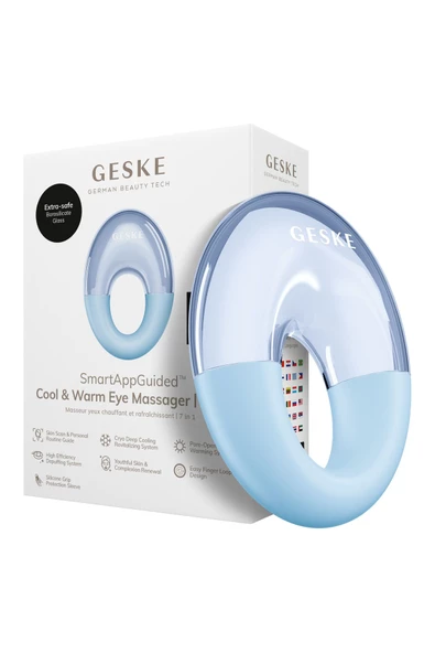 GESKE Sıcak Soğuk Göz Masaj Aleti Cool Warm Eye Massager