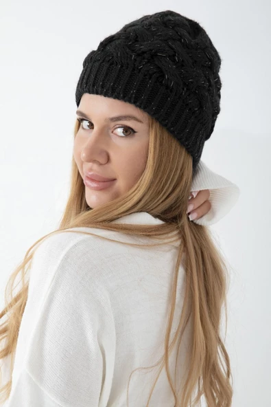 YAASE KADIN SİMLİ ÖRGÜ BERE - 2