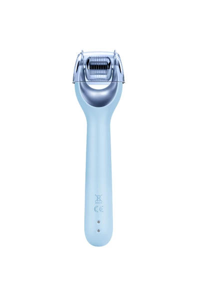 GESKE Mikro İğneli Buz Başlıklı Peme Kuvars Başlıklı Dermaroller Cihaz MicroNeedle Face Roller - 2