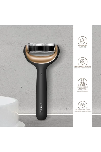 GESKE Mikro İğne Yüz ve Vücut Rulosu 9'u 1 arada | MicroNeedle Face & Body Roller 9 in 1 - 3