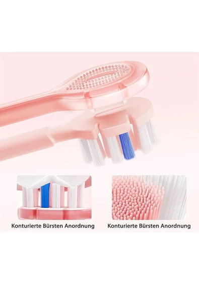 SOOCAS ELEKTRİKLİ DİŞ FIRÇASI & UVC STERİLİZASYON KUTUSU PEMBE - 5