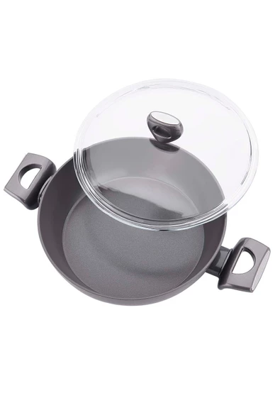 KORKMAZ Nora Seramik Kısa Tencere 24x5,8 cm - 3