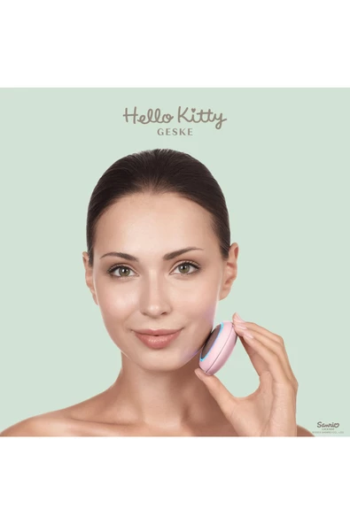 GESKE x Hello Kitty Soğutma ve Isıtmalı Led Terapili Yüz Maskesi Bakım Cihazı Sonic Warm Cool Mask - 3