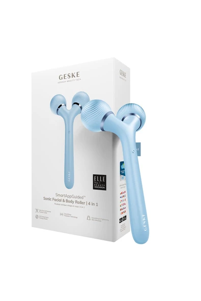 GESKE Titreşimli Yüz Şekillendirici ve Vücut Bakım Roller Cihazı Sonic Facial Body Roller