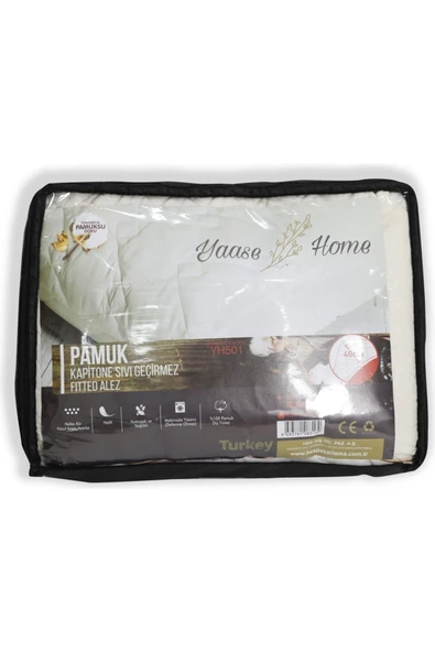 Yaase Home Pamuk Kapitone Sıvı Geçirmez Alez (Çift Kişilik ) - 3
