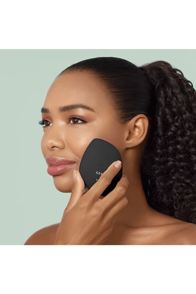 GESKE Titreşimli Soğutma ve Isıtmalı Led Terapili Yüz Maskesi Bakım Cihazı Sonic Warm Cool Mask - 5