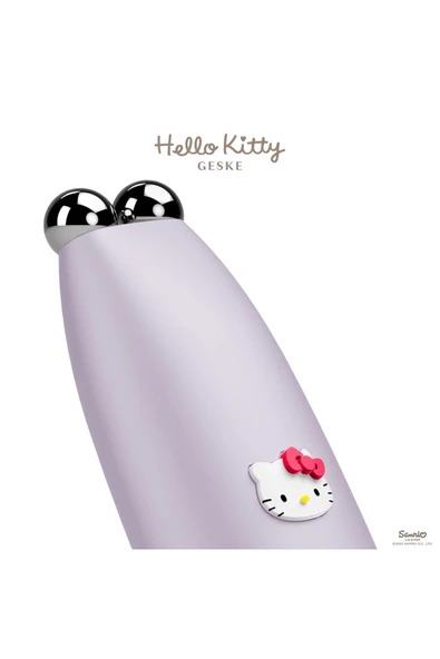 GESKE Hello Kitty Titreşimli Mikro Akım Sıkılaştırıcı Akıllı Kalem MicroCurrent Face Lift Pen - 5