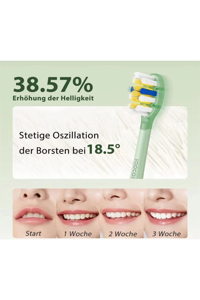 SOOCAS ELEKTRİKLİ DİŞ FIRÇASI & UVC STERİLİZASYON YEŞİL - 7