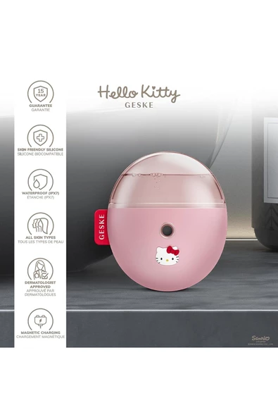 GESKE Hello Kitty Buharlı Cilt Nemlendirici ve Yenileyici Yüz Bakım Cihazı Facial Hydration Refresher - 5
