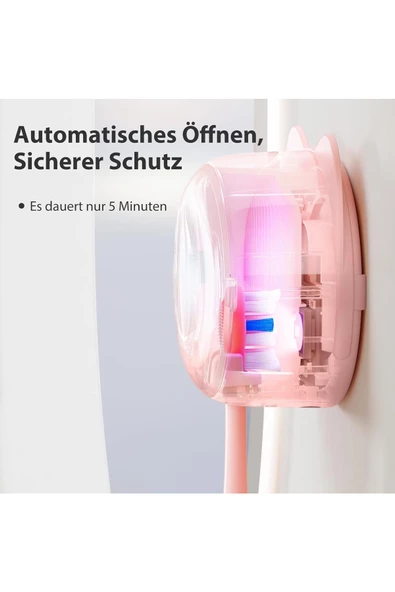 SOOCAS D3 Elektrikli Diş Fırçası, Sonic Fırçası, IPX8 Su Geçirmez, 4 Mod, Dezenfektan Kutusu - 2