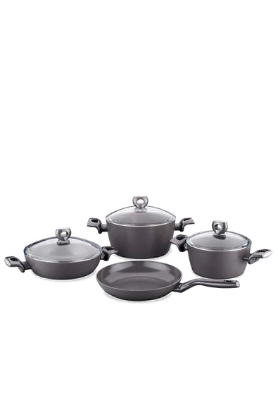 KORKMAZ Nora Seramik 7 Parça Tencere Seti - 2