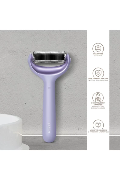 GESKE Mikro İğne Yüz ve Vücut Rulosu 9'u 1 arada MicroNeedle Face & Body Roller 9 in 1 - 3