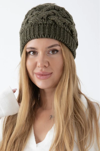 YAASE KADIN SİMLİ ÖRGÜ BERE - 2