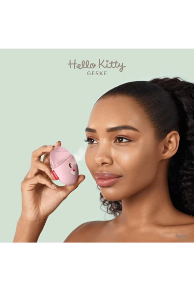 GESKE Hello Kitty Buharlı Cilt Nemlendirici ve Yenileyici Yüz Bakım Cihazı Facial Hydration Refresher - 6