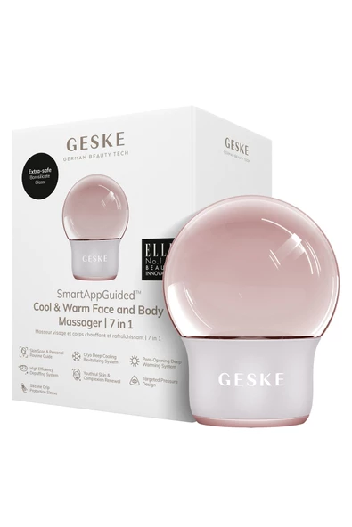 GESKE Serin ve Sıcak Yüz ve Vücut Masaj Aleti 7'si 1 arada | Cool & Warm Face and Body Massager 7 in 1