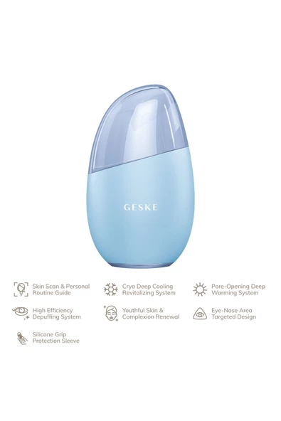 GESKE Serin & Sıcak Göz ve Yüz Masaj Aleti 7'si 1 arada | Cool & Warm Eye and Face Massager 7 in 1 - 2