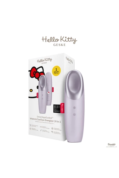 GESKE x Hello Kitty Soğutma ve Isıtma Sağlayan Akıllı Göz Çevresi Masaj Cihazı Warm Cool Eye Energizer