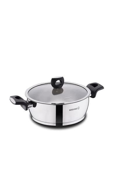 KORKMAZ Kısa Tencere A2994 24x8 Cm