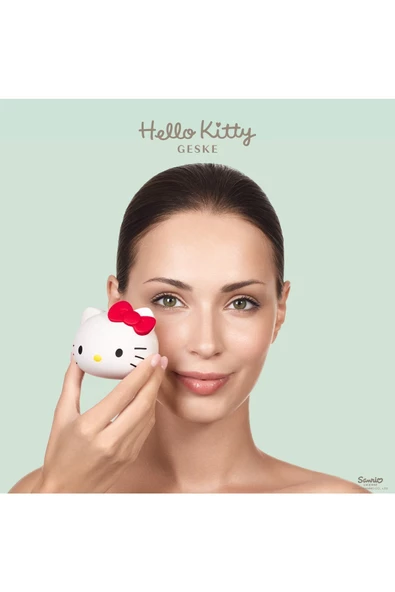 GESKE Hello Kitty Titreşimli Yüz Temizleme Cihazı Sonic Facial Brush - 4