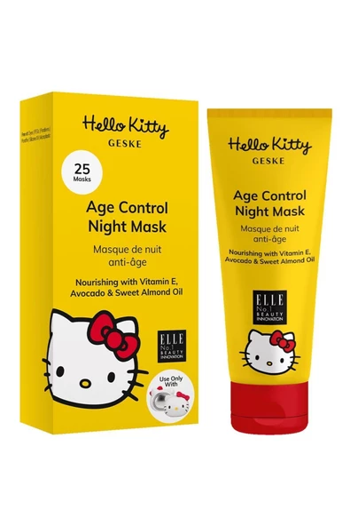 GESKE Anti Age Gece Maskesi Age Control Night Mask Head