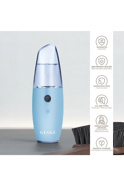 GESKE Buharlı Cilt Nemlendirici ve Yenileyici Akıllı Yüz Bakım Cihazı Facial Hydration Refresher - 4