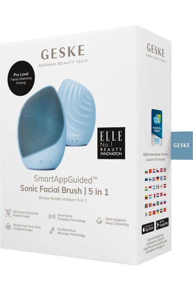 GESKE Yüz Temizleme ve Cilt Bakım Cihazı   Sonic  Facial Brush - 6