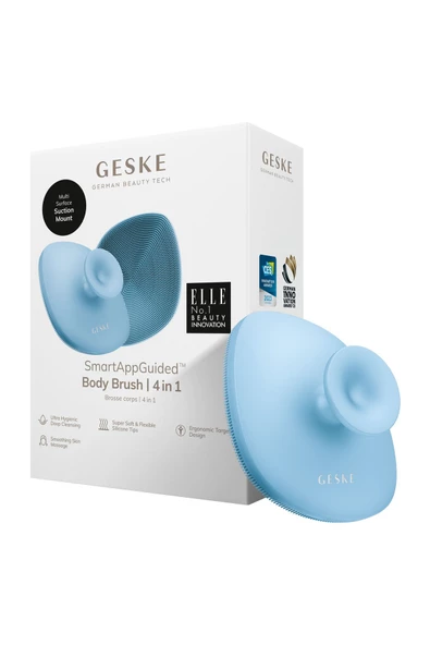 GESKE  Yumuşak Silikonlu Vücut Temizleme Fırçası  Body Brush