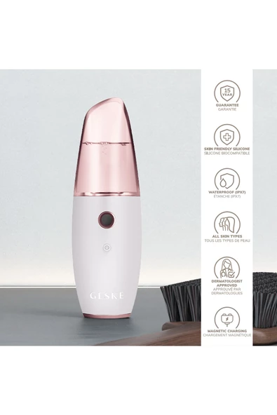 GESKE Buharlı Cilt Nemlendirici ve Yenileyici Akıllı Yüz Bakım Cihazı Facial Hydration Refresher - 4