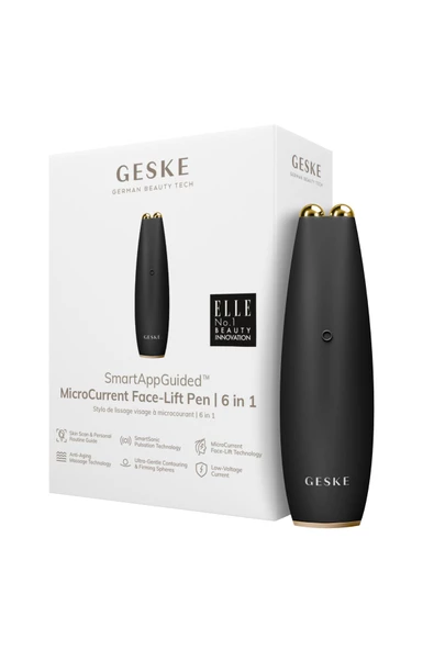 GESKE Microcurrent Yüz Germe Kalemi 6 In 1 Siyah MicroCurrent Face-Lift Pen | 6 in 1 - 2