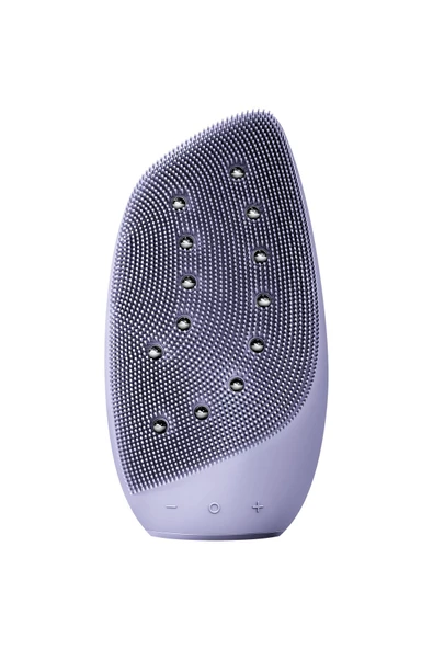 GESKE Titreşimli Mikro Akım Termal Yüz Temizleme ve Cilt Sıkılaştırıcı Cihaz   Sonic Thermo Facial Brush Face-Lifter - 2