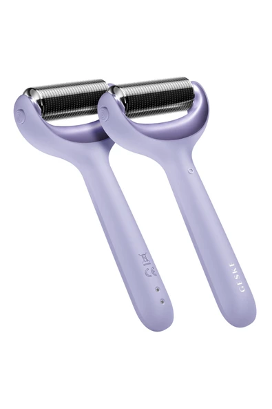 GESKE  Mikro İğneli, Buz Başlığı, Pembe Kuvars Başlıklı Dermaroller MicroNeedle Face & Body Roller - 6