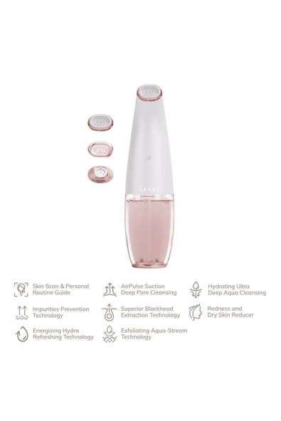 GESKE Aqua Stream Çift Başlıklı Siyah Nokta ve Yüz Temizleme Cihazı Aqua Stream Face Cleanser - 4