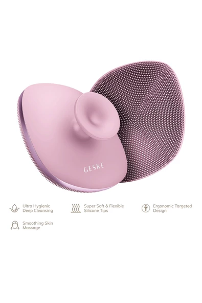 GESKE Metal Detaylı Yumuşak Silikonlu Vücut Temizleme Fırçası Body Brush - 2