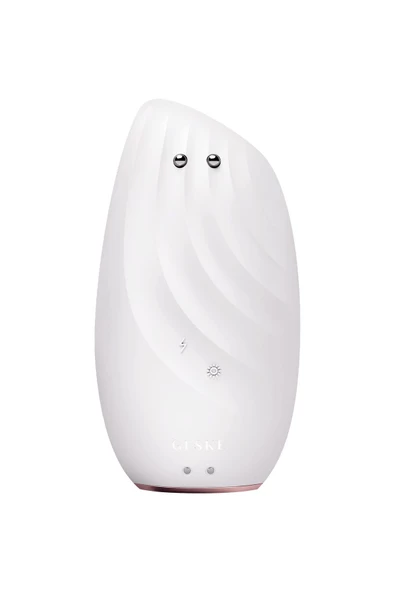 GESKE Titreşimli Mikro Akım Termal Yüz Temizleme ve Cilt Sıkılaştırıcı Cihaz   Sonic Thermo Facial Brush Face-Lifter - 3