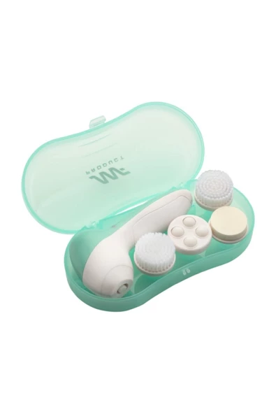 Polosmart Elektronik Yüz Temizleme Fırçası Yeşil - 3