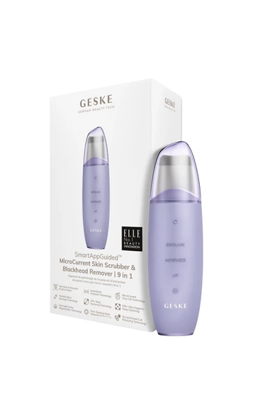 GESKE Mikro Akım Siyah Nokta Temizleme Cihazı MicroCurrent Skin Scrubber Blackhead Remover
