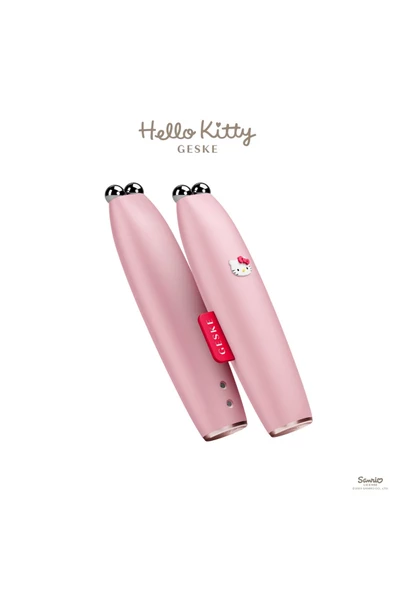 GESKE Hello Kitty Titreşimli Mikro Akım Yüz Sıkılaştırıcı Akıllı Kalem  Microcurrent Face-lift Pen - 6