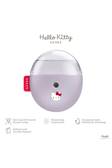 GESKE Hello Kitty Buharlı Cilt Nemlendirici ve Yenileyici Yüz Bakım Cihazı Facial Hydration Refresher - 2