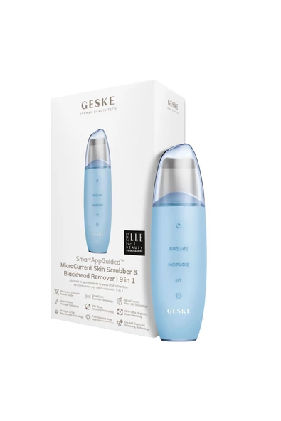 GESKE Mikro Akım Cilt Ve Siyah Nokta Temizleyici | Micro Current Skin Scrubber & Blackhead Remover 9 In 1 - 7