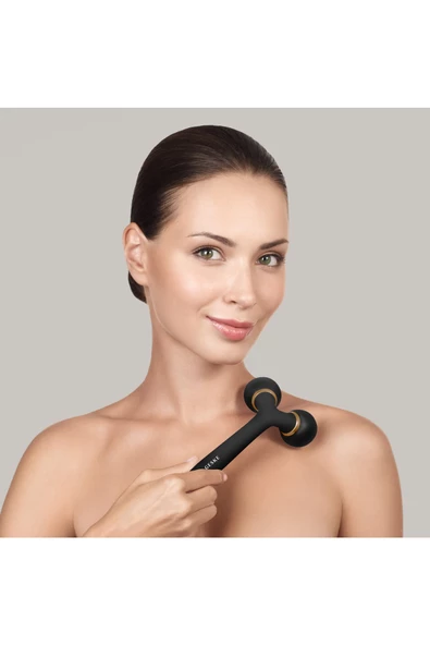 GESKE Titreşimli Yüz Şekillendirici ve Vücut Bakım Roller Cihazı  Sonic Facial & Body Roller - 4