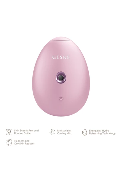 GESKE Buharlı Cilt Nemlendirici Ve Yenileyici  Yüz Bakım Cihazı  Facial Hydration Refresher - Resim 3