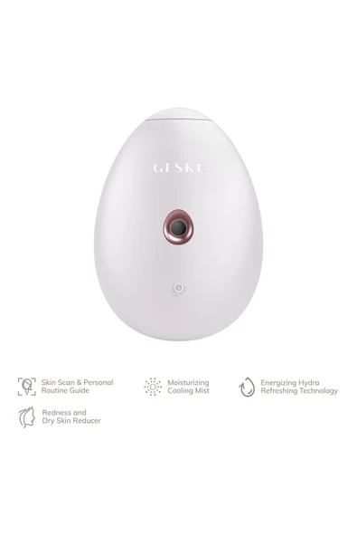GESKE Buharlı Cilt Nemlendirici Ve Yenileyici Yüz Bakım Cihazı Facial Hydration Refresher - 3