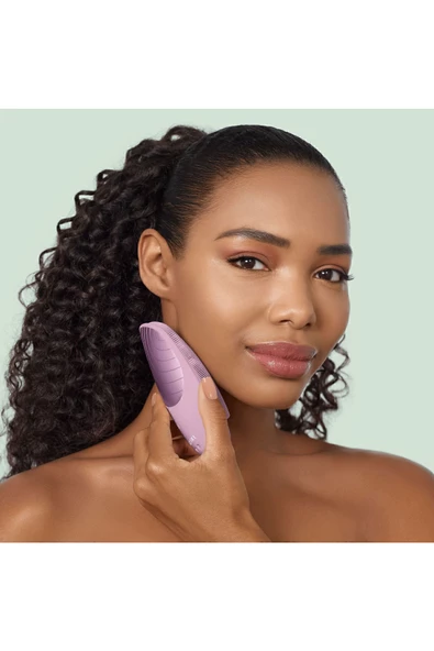 GESKE  Titreşimli Yüz Temizleme ve Isılı Masaj Cihazı  Sonic Thermo Facial Brush - Resim 4