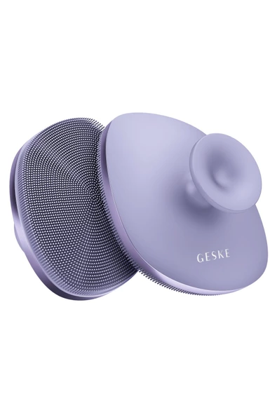 GESKE Metal Detaylı Yumuşak Silikonlu Vücut Temizleme Fırçası Body Brush - 6