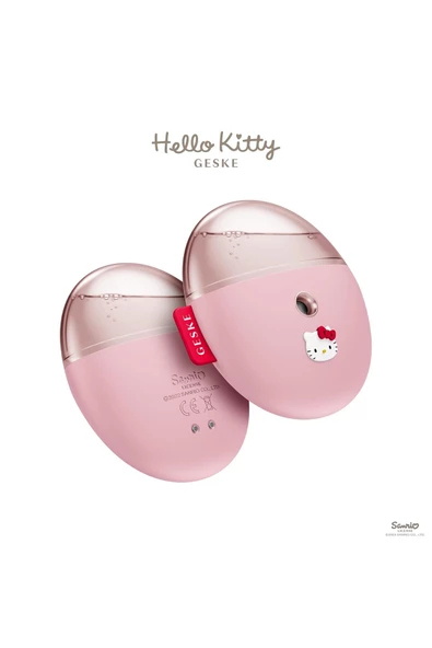 GESKE  Hello Kitty Buharlı Cilt Nemlendirici ve Yenileyici Yüz Bakım Cihazı  Facial Hydration Refresher - 8