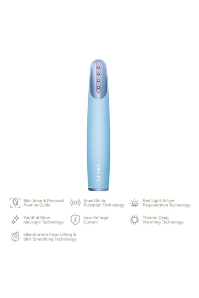 GESKE Titreşimli Kırmızı Led Terapili Sıkılaştırıcı Yüz Bakım Cihazı  Skin Firming Wand - Resim 2