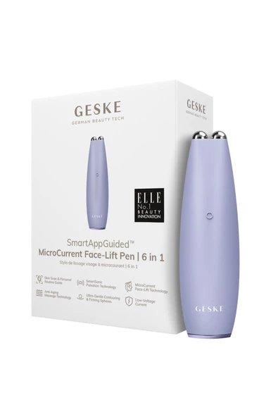 GESKE Titreşimli Mikro Akım Yüz Germe ve Sıkılaştırma Sağlayan Akıllı Kalem MicroCurrent Face-Lift Pen - 7