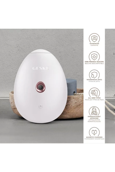 GESKE Buharlı Cilt Nemlendirici Ve Yenileyici Yüz Bakım Cihazı Facial Hydration Refresher - 4