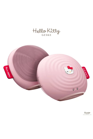 GESKEHello Kitty Titreşimli Yüz Temizleme Ve  Masaj Cihazı Sonic Thermo Facial Brush - 6